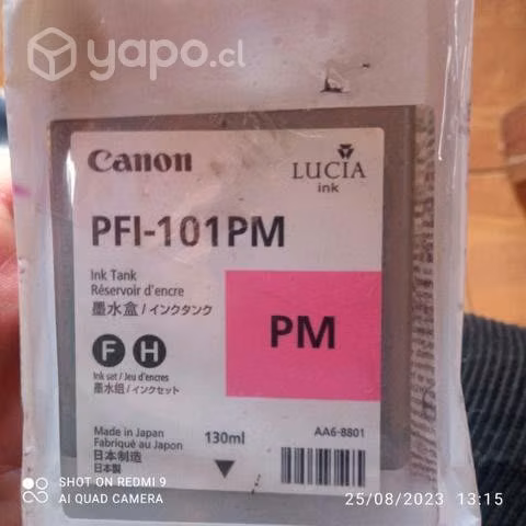 Tintas Canon pfi diversos modelos originales - Imagen 5