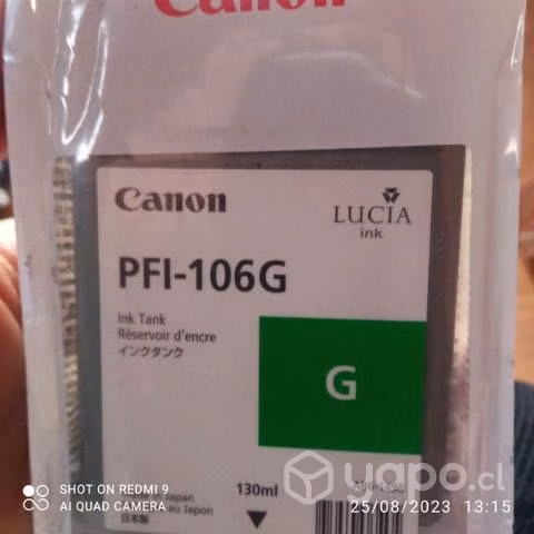 Tintas Canon pfi diversos modelos originales - Imagen 4