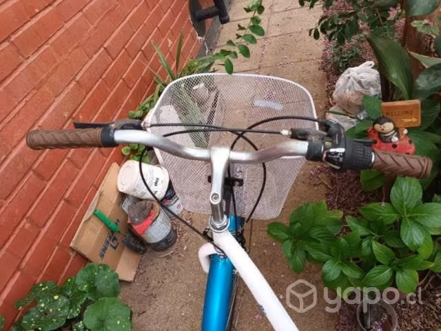Bicicleta aro 26 Bianchi blanca