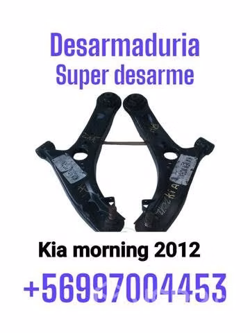 Par de bandeja kia morning 2012