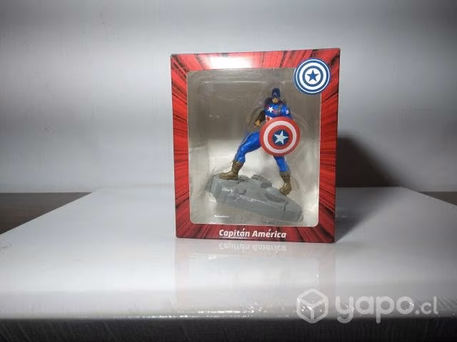 Colección Héroes y Villanos Marvel Capitán América
