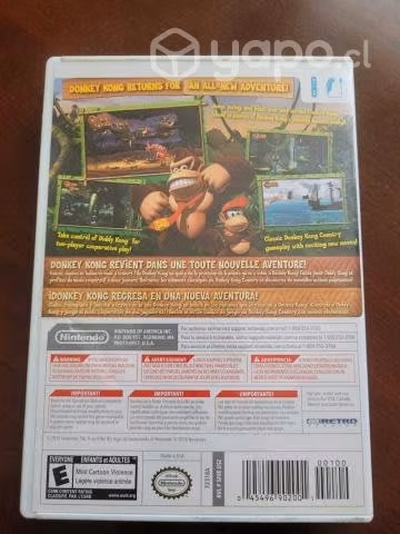 Donkey Kong Country Nintendo WII
