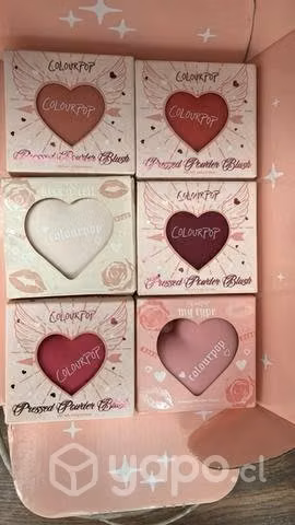 Paletas de pintura colourpop y rubor - Imagen 6