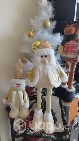 Monitos de "patas largas" navideños 60 cms
