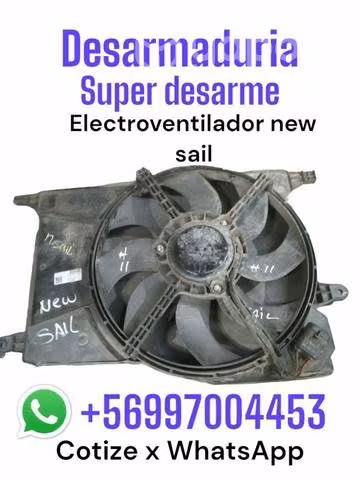 Electroventilador new sail desarmaduría
