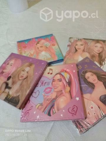 Paletas de maquillaje Karol G 16 tonos