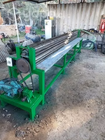 Maquina planchas de zinc
