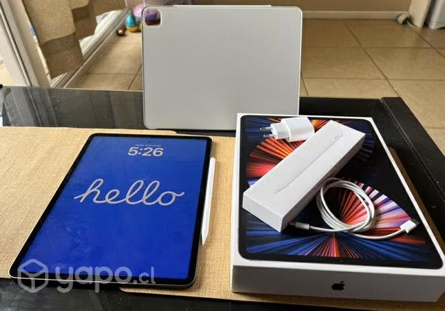 IPad Pro M1 129 con Apple Pencil 2 y funda