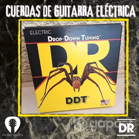 Cuerdas de guitarra eléctrica dr ddt medium 10-46