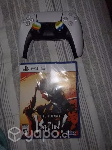Dualsense y Like a dragón Ishin PS5