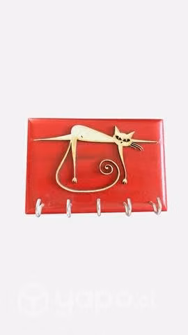 Perchero de pared madera