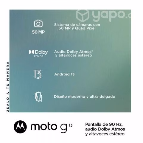 Celular Smartphone Motorola G13 - Imagen 4