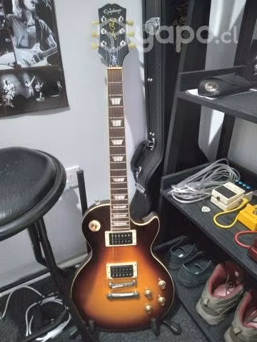 Guitarra pedales y amplificador