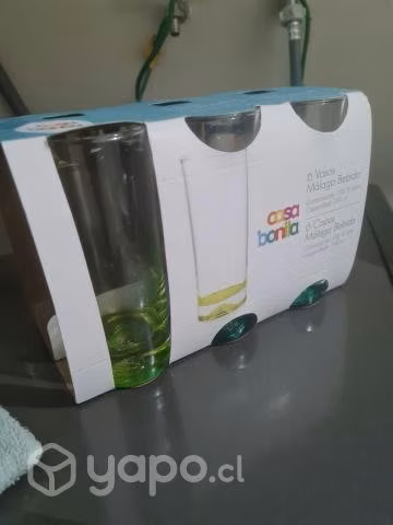 6 vasos