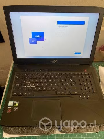 Notebook Asus Gamer RoG Strix