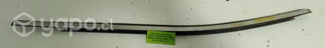 Moldura Lame Vidr pta tra izq Nissan NP300 2017 LE