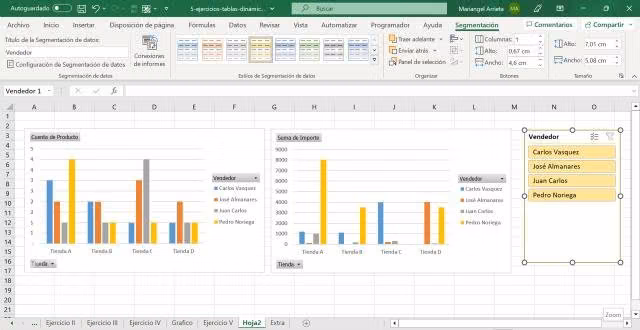 Clases de Excel