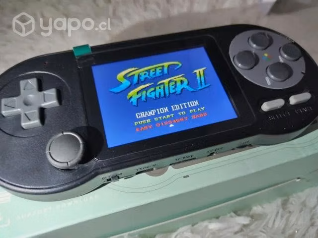 Super portátil color negro seis mil juegos
