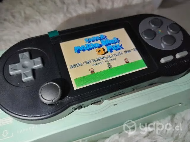 Super portátil color negro seis mil juegos