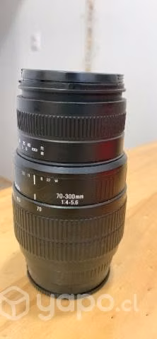 Lente Sigma 70-300 mm 1:4-5.6
