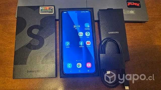 Samgung s22 plus (caja, cable original)