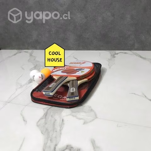 Nuevo Juego de Paletas de Ping Pong Semiprofesiona