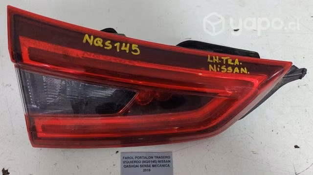 Farol Portalon Trasero Izq Nissan Qashqai 2019 sen