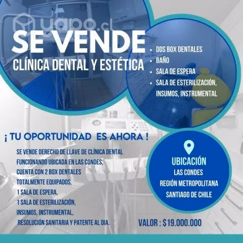 Derecho de llaves clínica dental