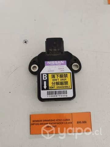 Sensor Gravedad NP133) Nissan Pathfinder 2019 3.5