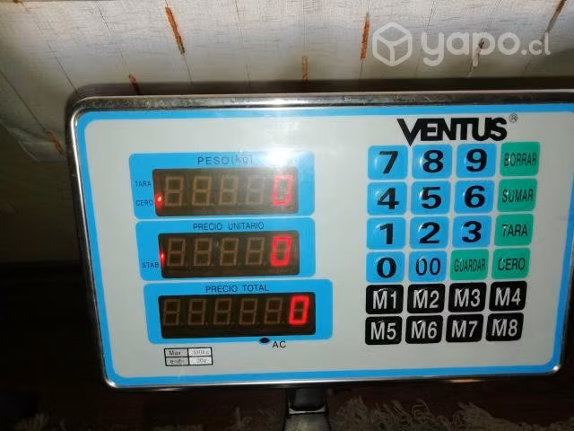 Balanza Digital marca Ventus Cap. 300 kg