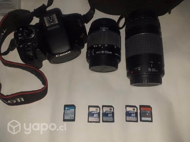 Cámara fotográfica canon t3i