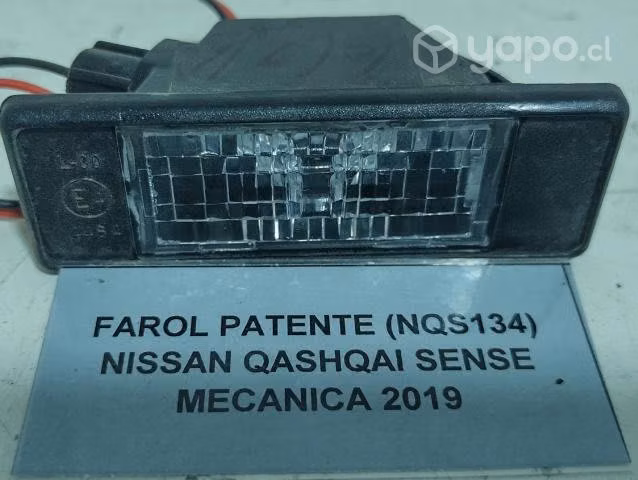 Farol Patente (134) Nissan Qashqai Sense Mec 2019