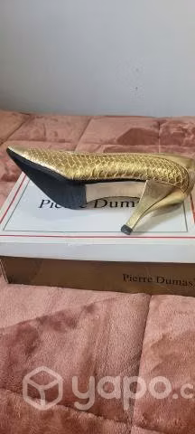 Zapatos de fiesta dorado número 40
