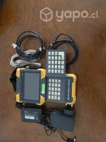 Tester de cctv para cámaras IP Y análogas