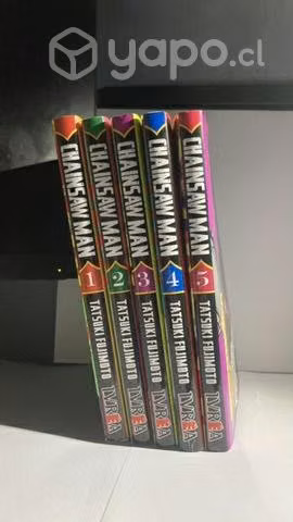 Manga Chainsaw Man Tomo Del 1 Al 5