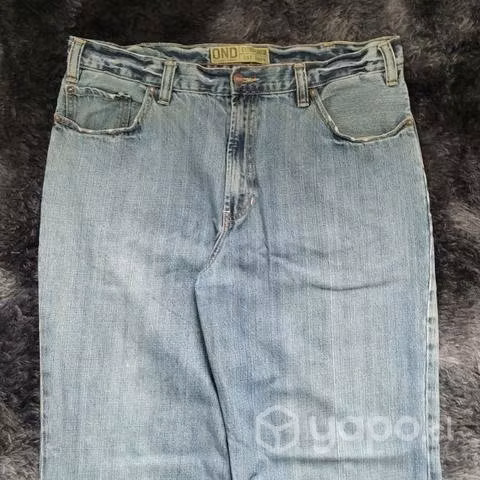 Pantalón Baggy Old Navy Azul Claro Talla 46 - Imagen 2