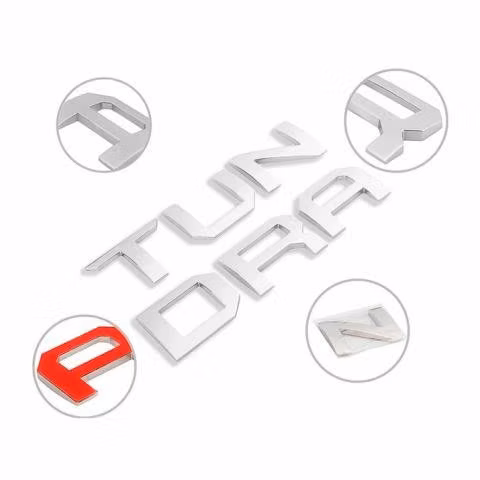Emblema Logo Portalon Trasero Toyota Tundra 3D