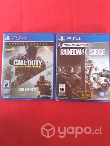 Call of duty y reinbons six siege