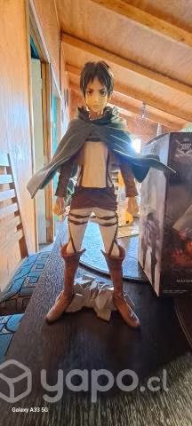Shingeky no kyojin/attack on titan.Eren y Levi