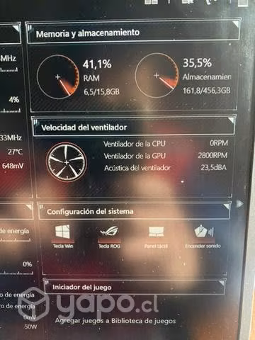 Notebook asus rog strix g512LI - Imagen 3