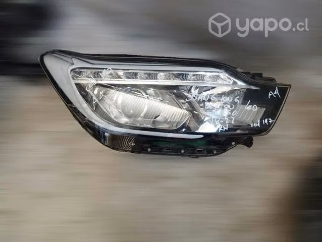 Foco óptico rh Ssangyong Rexton Musso led p2