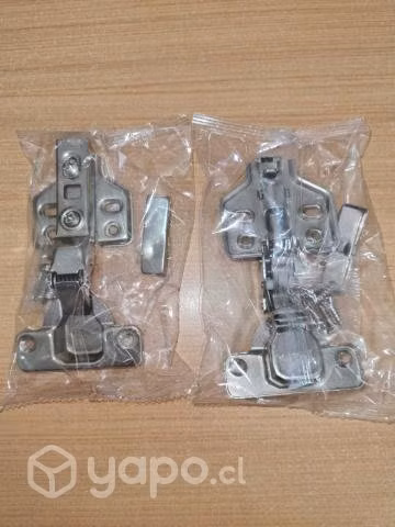 Bisagra reten 35mm semi curva / cierre suave