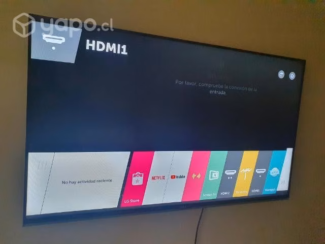 Led tv LG 3D 55' + 4 lentes