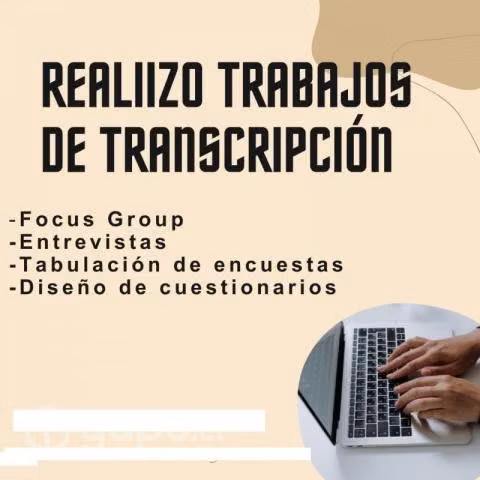 Servicio de Transcripción de Audio de entrevistas