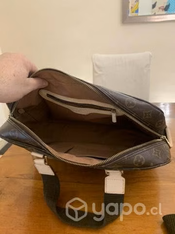 Hermoso Bolso Notebook Ecocuero Monograma LV