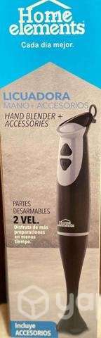Licuadora mano + accesorios marca home elements - Imagen 3