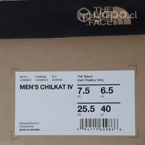 Zapatos de nieve/lluvia North Face Chillkat IV