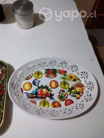 Dos bandejas navidad nuevas