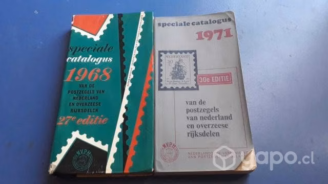Colección de catálogos de sellos postales