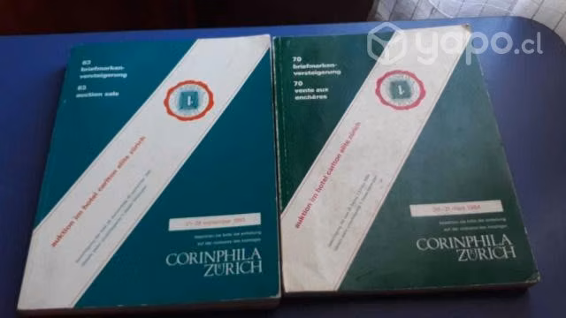Colección de catálogos de sellos postales